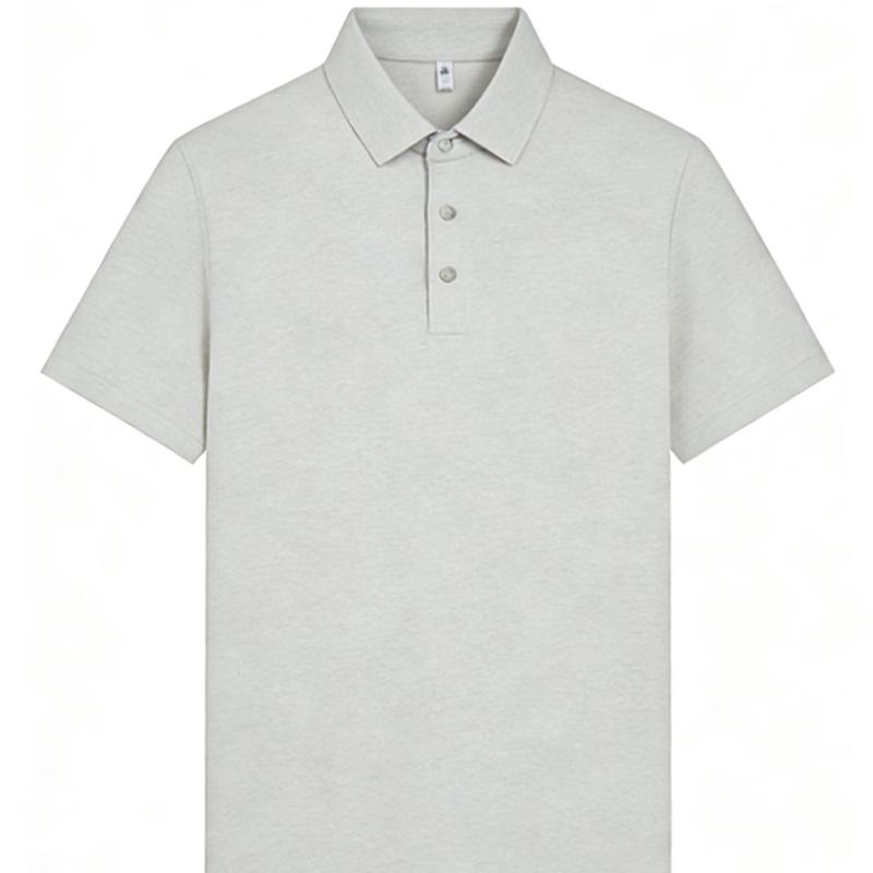 PERFEITO CRIATIVO Men's Cooling Short Sleeve Polo Shirt