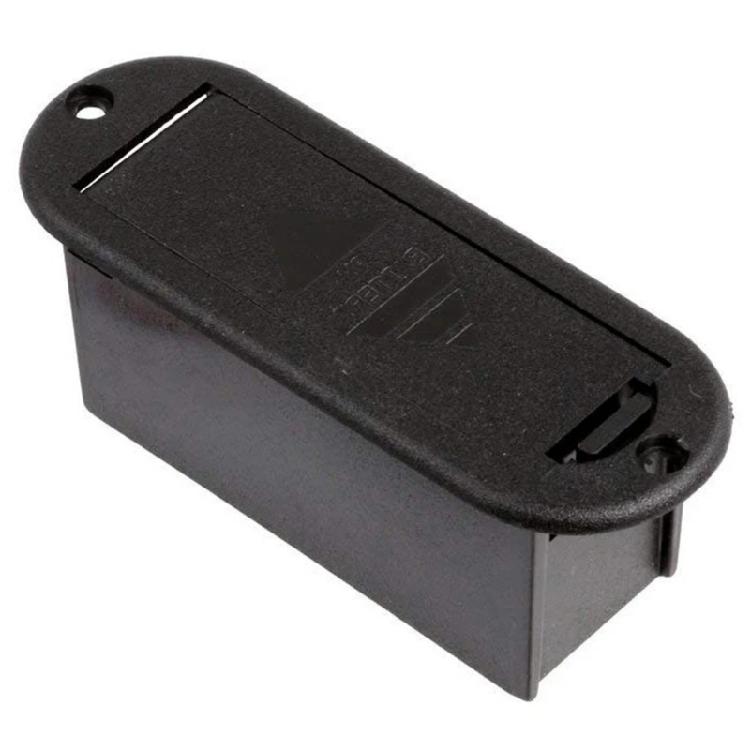 9V Battery Box For Reliable Guitar Power ABS Plastic Guitar Effect Power Supply Battery Case Corrosions Resistance