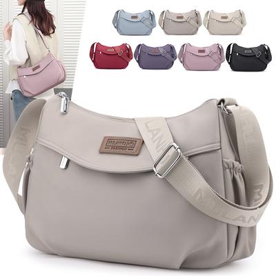 Women's Crossbody Bag Nylon Shoulder Bag Lightweight Mother Bag