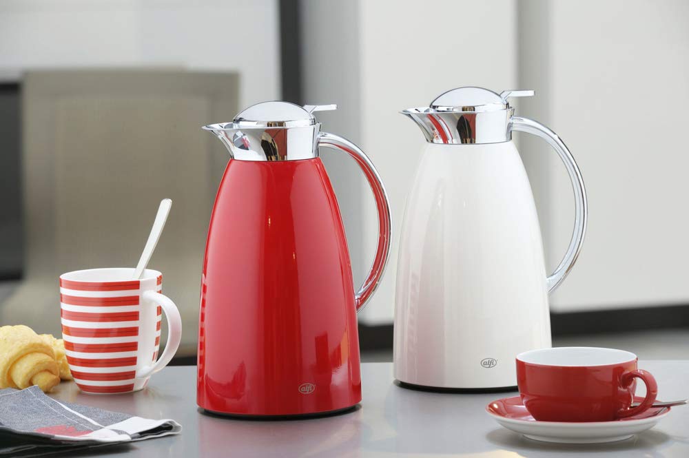 Alfi Stainless Steel Tabletop Pot Gusto Italian Red ITR [Genuine Product] 1.0L AFTF-1000S