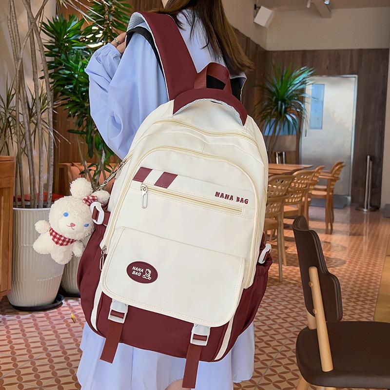 School Bag Children Elementary School Students Junior High School Students College Students Girls Backpacks Men's Backpacks