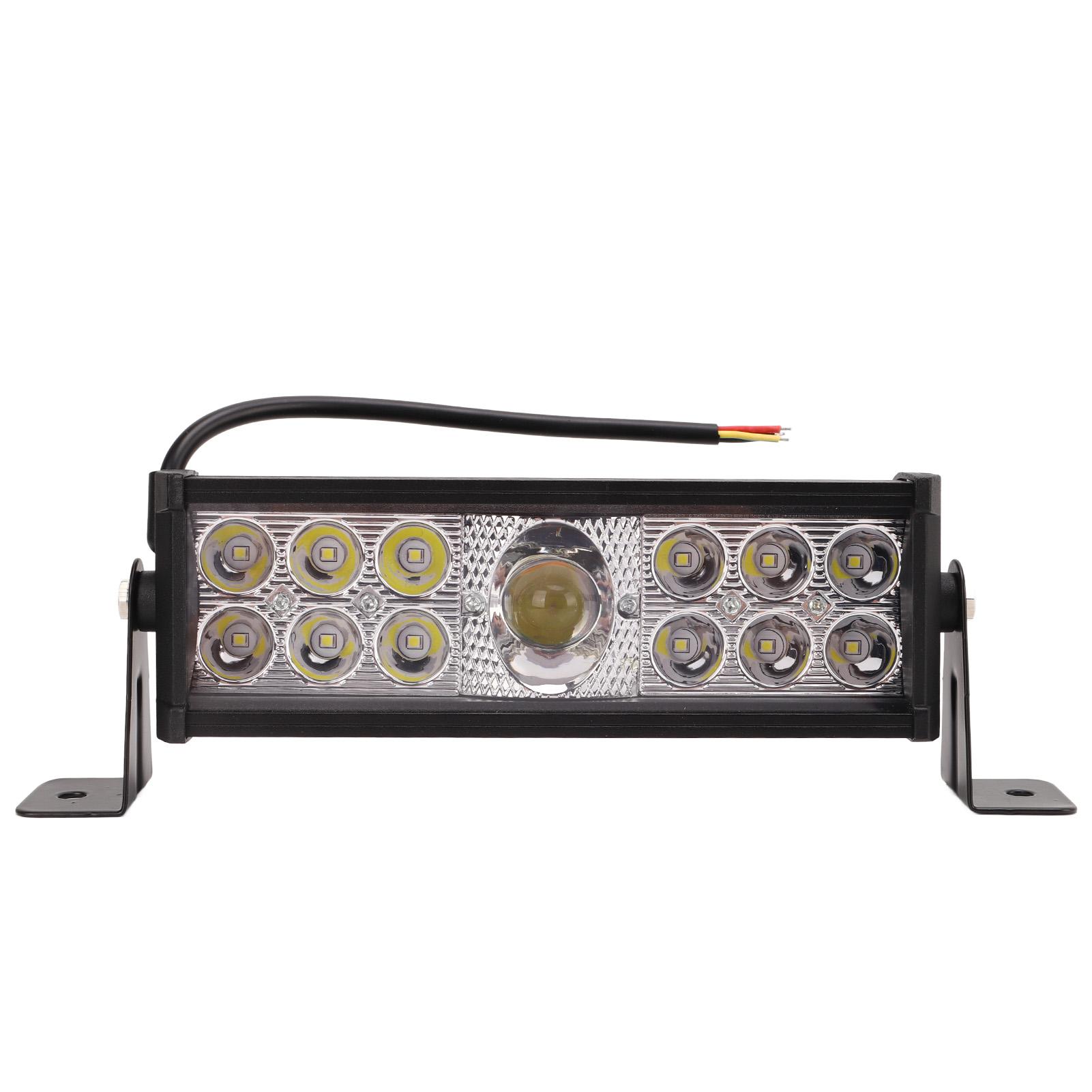 

10in 120W 12000LM White Amber LED Work Lights IP67 Protection Driving Lamp Off Road Light With Holder
