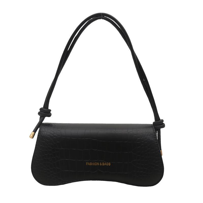 Niche Texture Underarm Bag 2025 Summer Solid Color Personalized Small Square Bag Foreign Style Commuting Shoulder Messenger Bag Handbag