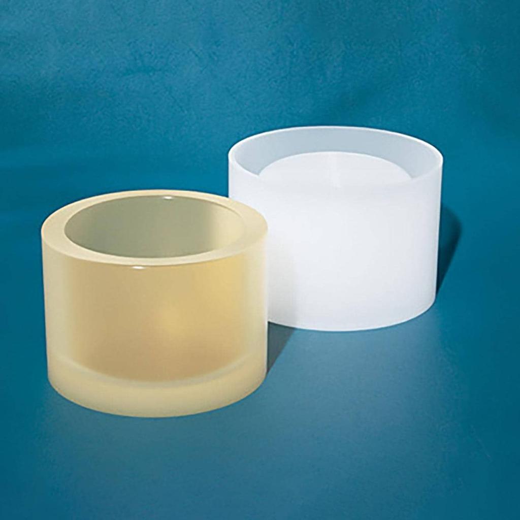 Succulent Plants Making Concrete Silicone Mold 3D Flowerpot Aromatherapy Plaster Candlestick DIY Cement Planter Pot Mould