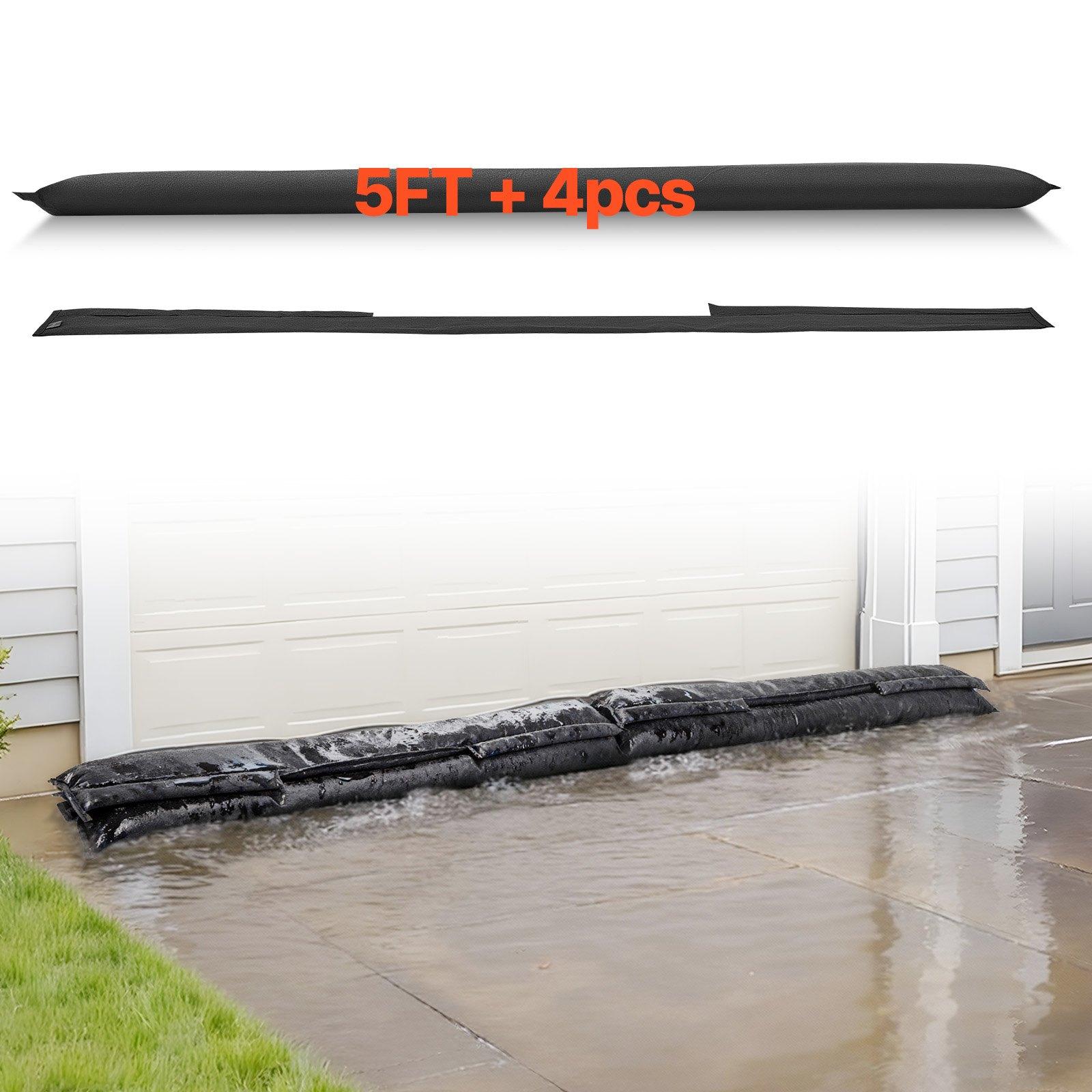 VEVOR Flood Barrier, 4 Pack, 1530