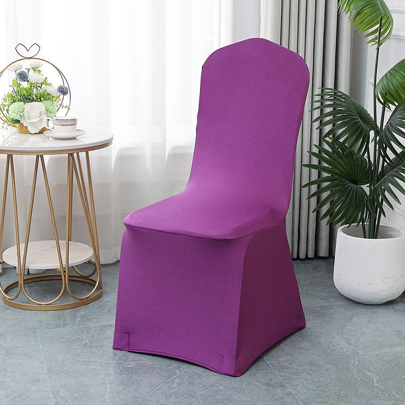 Thickened Universal Elastic Chair Cover for Weddings and Banquets