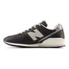 New Balance Nb 996 Round Toe Lace-Up Leather Low-Top Running Shoes Men Sneaker Black Gray CM996RI2