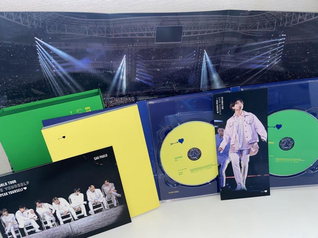 [USED] BTS Tour Sao Paulo Blu-ray Sao Paulo Jungkook
