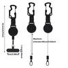 Smartphone Safety Retractable Anti-Theft Lanyard With Carabiner Anti-Drop Harness For Hiking Cycling Climbing Strap Phone Holder