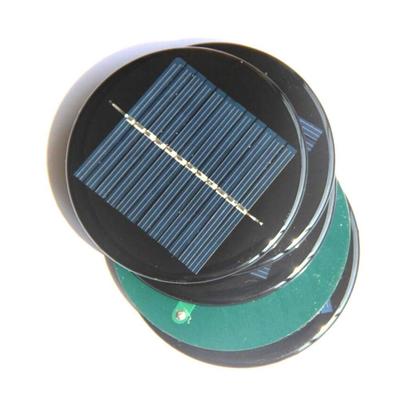 Polycrystalline Solar Panel Power Charge Round Module Portable Solar Cell System For Low-power Electrical Appliances Light