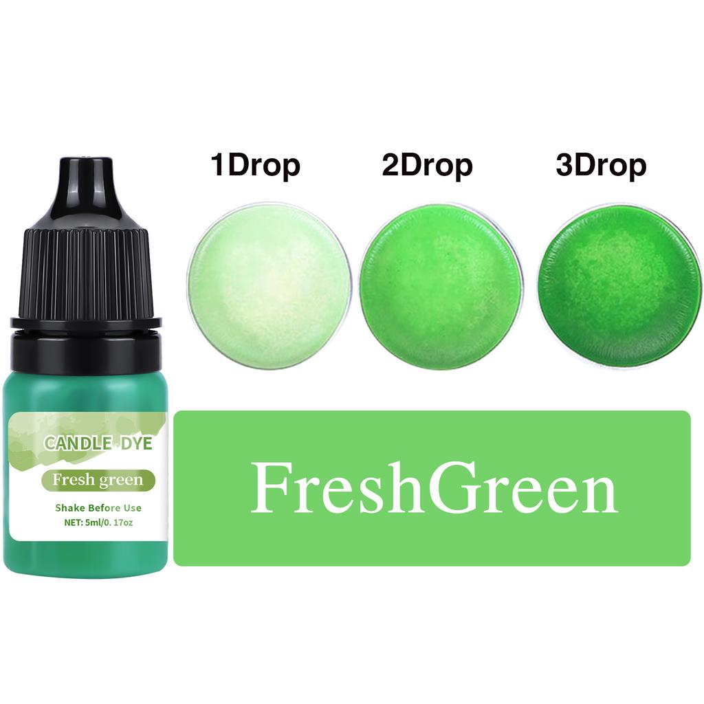 5 ml/butelka Pigment do świec woskowych Nietoksyczny pigment do świec sojowych Płynny barwnik Wosk sojowy DIY Barwniki do mydła Materiały do produkcji świec