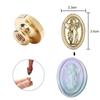 3D Stereoscopic Seal Wax Seal Stamp Head Pray Angels Angels Tears DIY Envelopes Stamps Replace Heads For Wedding Invitation