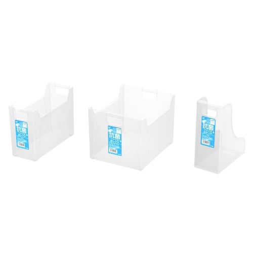 Nakabayashi Antibacterial File Stand A4/Clear White FBK-E6E-CW