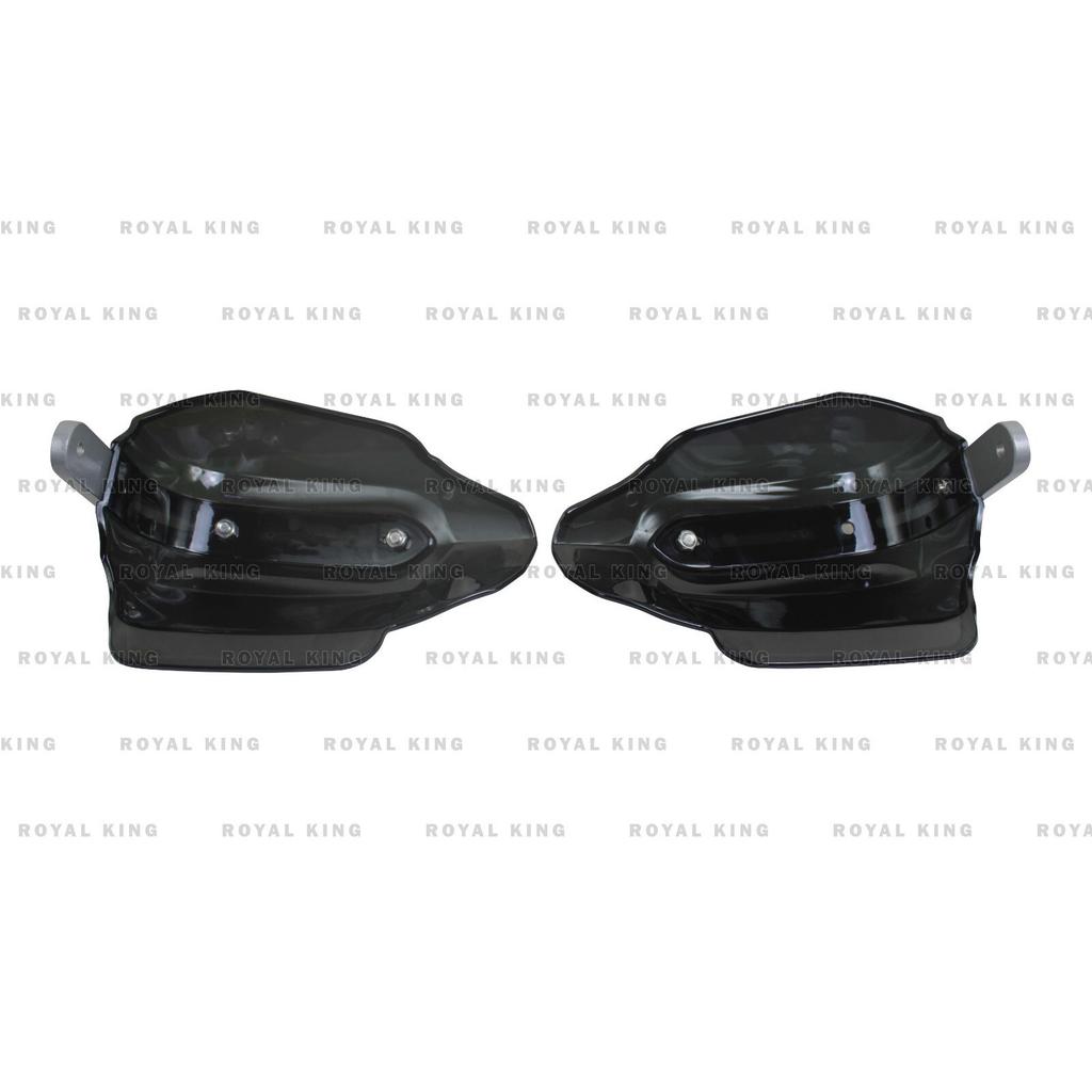Fit For Universal Motorcycle Gloss "Black Hand Guard With Aluminum Support"