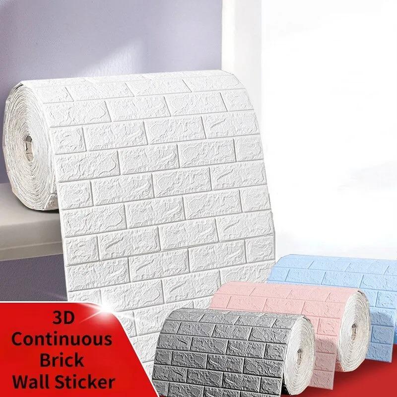 70cm*1m Waterproof Wall Stickers PVC Wall Wallpaper Bedroom 3d Decor Home and Decoration  DIY Self-Adhesive Sticker Art Panels