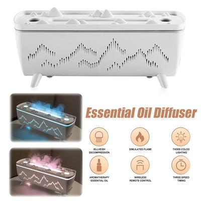 Ätherische Öl-Diffusor mit Nachtlichtern, Kaltnebel-Luftbefeuchter, Luftdiffusor, Luftbefeuchter für großes Schlafzimmer, Heimbüro