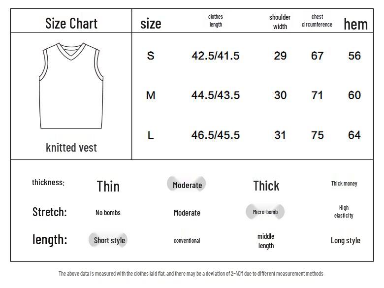 PEACEBIRD Women's Miu Style Knit U-Neck Vest