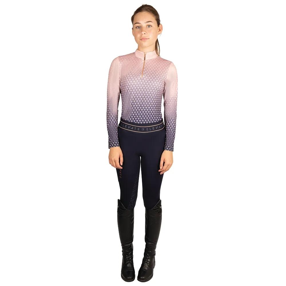 Hy Girls Elevate Allure Ombre Base Layer Top