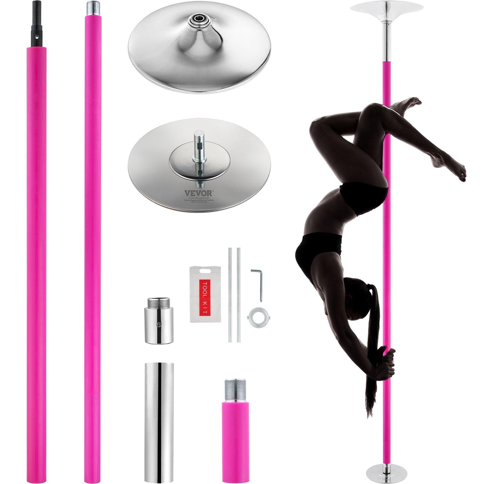 VEVOR Professional Dancing Pole, Spinning Static