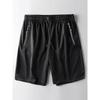 Export Tail Single Cut Label Mesh Style for Sports Shorts Men's Summer Silk Ice Quick-Drying Knee Length Pants Export Men's Middle Pants Beach Pants