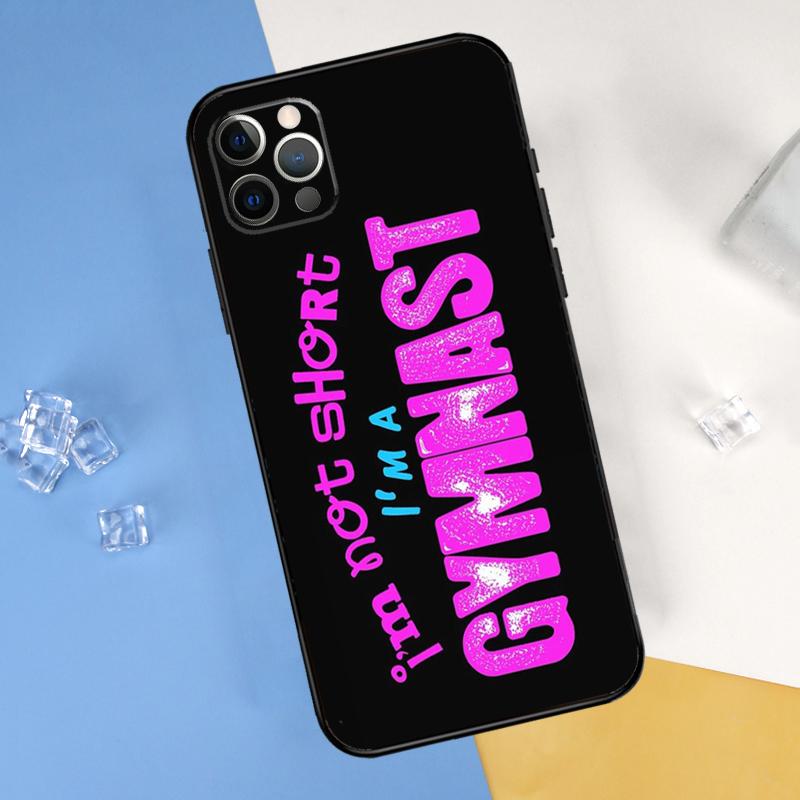 Love Gymnastics Phone Case For iPhone 16 15 11 12 13 14 Pro Max Mini X XS Max XR Plus SE2 Full Protection Cover