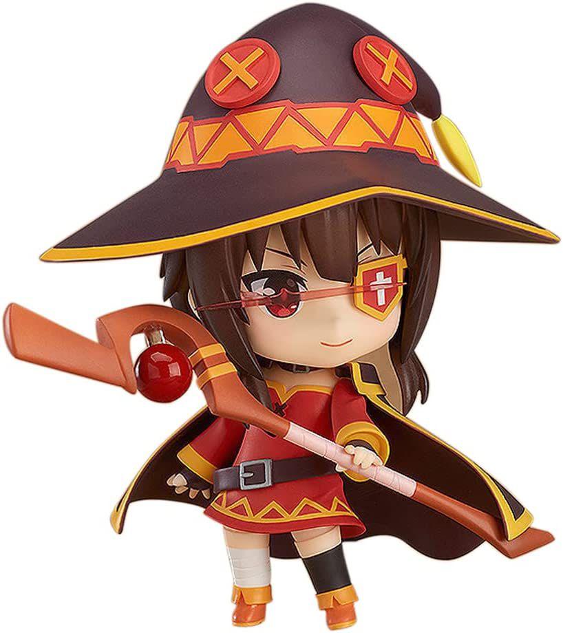 

Konosuba Игрушечная фигурка Мегумин Анимация Мультфильм Дети Подарок на день рождения Девушка Модель