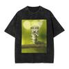Mens Dr Gregory House MD Cat Meme Washed T Shirt Tees Summer Street Style ShortSleeve T Shirt O Neck Trending Casual Tee Shirt