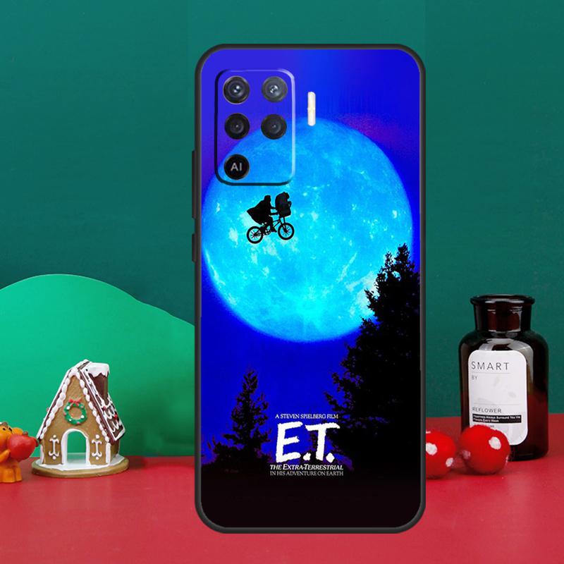 E.T. The Extra Terrestrial Movie Case For Oppo A15 A6 A5 Pro A17 A57 A54 A74 A94 A16 A76 A96 A40 A60 A80 A18 A38 A58 A78 A98