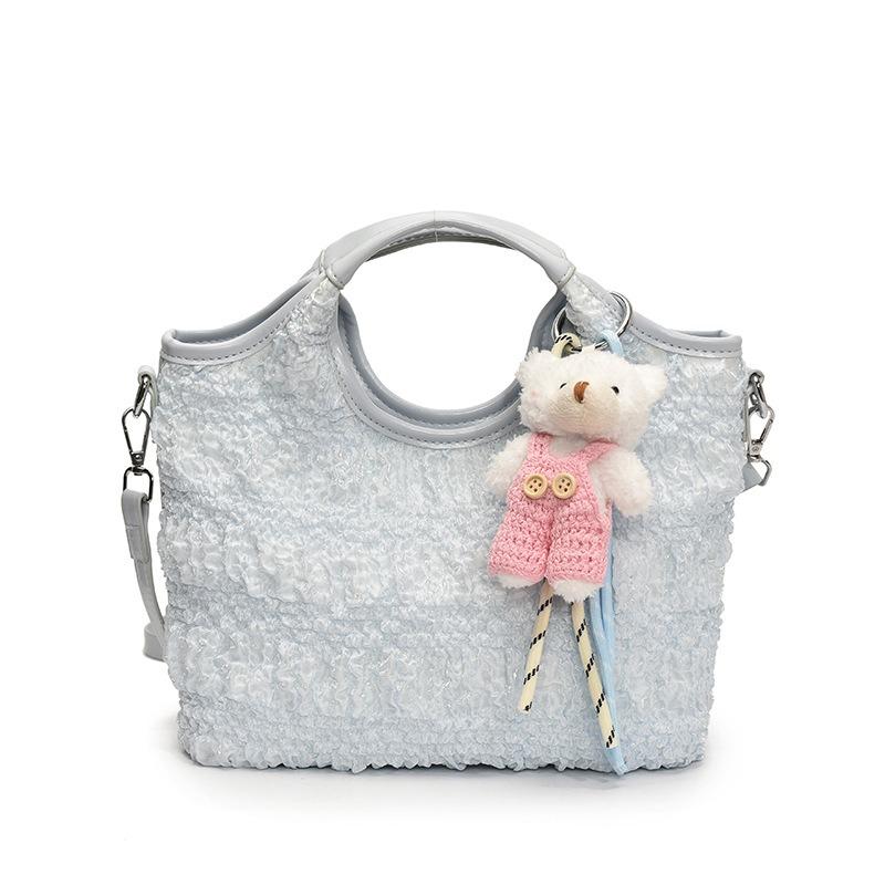 New Hand-carried Bucket Bag Women's Spring and Summer High-end Fashion Shoulder Bag Commuter Oblique Span Bag