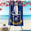 Sheffield Wednesday FC Owl 2D Flat Print Beach Towel, Large Soft Quick Dry Towel for Beach Camping SwimmingXSTJ0915542