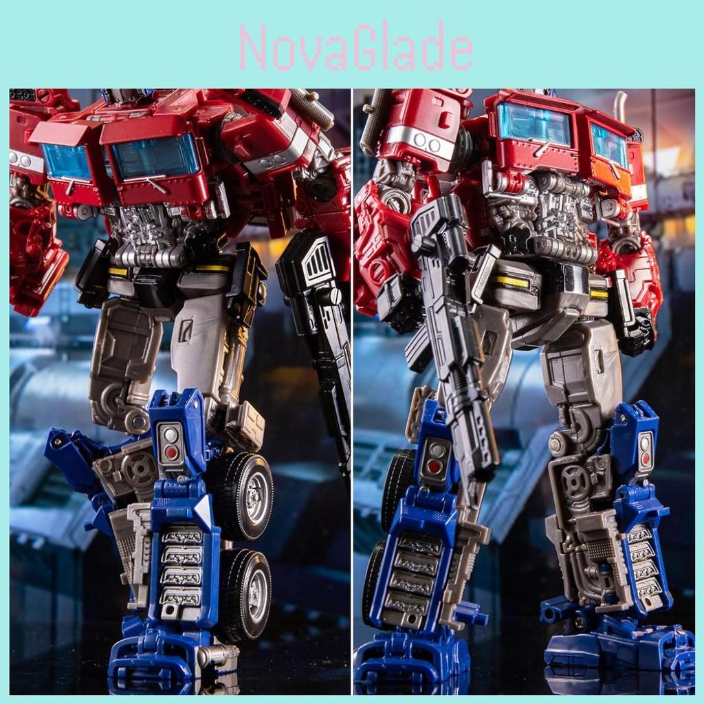 Transformers Optimus Prime Action Figure Red And Blue Puzzle Toy For Kids And Adults