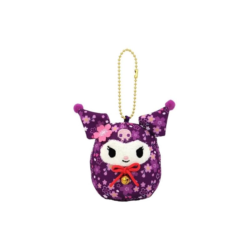 Nakajima Corporation Sakura Daruma Mascot Kuromi 205360-24