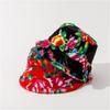 Bucket Hat Floral Chinese New Year Funny Fisherman Hat Festive Photo Props