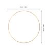 3Pcs 7.9 Iron Craft Hoops Versatile Round Rings for Dream Catchers Floral Wreaths Boho Wall Decor Wedding Decoration
