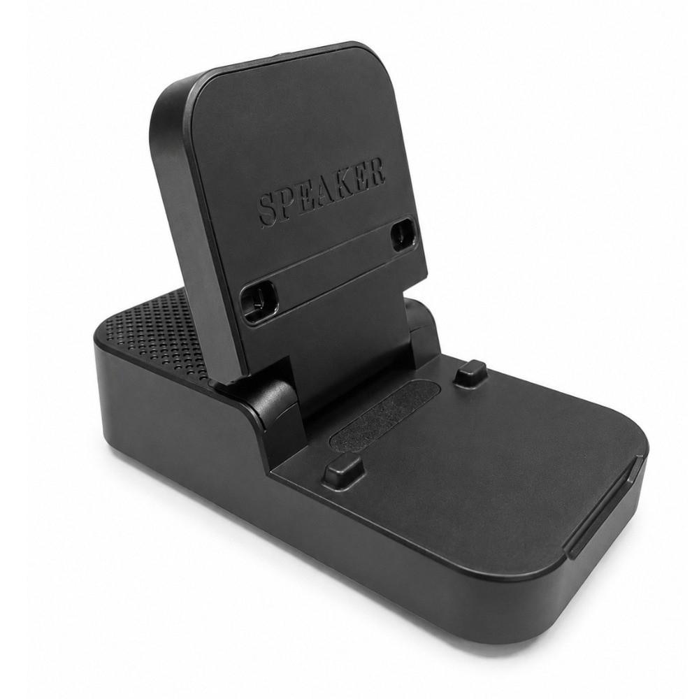 3-in-1 Mobile Speaker Holder Foldable Desktop Phone Holder Induction Sound Amplifier Desktop Use