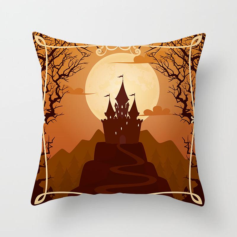 Pillow Covers Halloween Day Home Sofa Cushion Covers Office Supplies