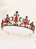 European & American Retro Luxury Alloy Bride Crown: Noble Hollow Headwear Photo Styling Accessory for Wedding Dresses