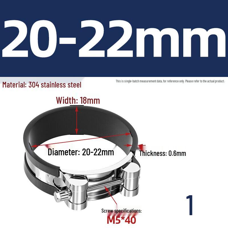 Stainless Steel Heavy-Duty European Hose Clamp