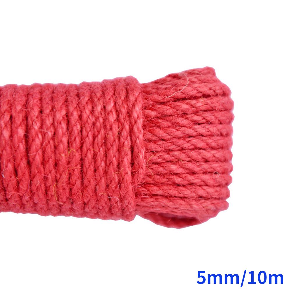 Color Hemp Rope Roll Twine String Cord DIY Handmade String Accessories Craft