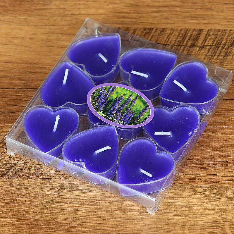 Creative Heart-Shaped Tea Light Candles for Romantic Proposals and Valentine's Day