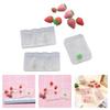Flexible Silicone Mini Strawberry Mold For DIY Resin Casting Crafting Tiny Decorations Handmade Jewelry And Craft Items