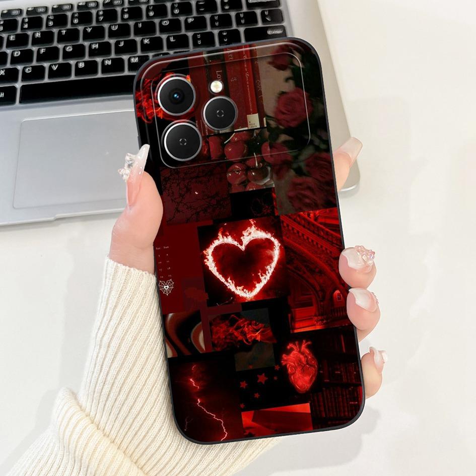 For Tecno Spark 40 Case Popular Cartoon Space Soft Silicone Camera protection Phone Cover For Tecno Spark 40C Spark40 4G Housing