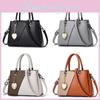 Elegant Minimalist Women's Handbag Versatile Chic Pu Shoulder Bag For Moms