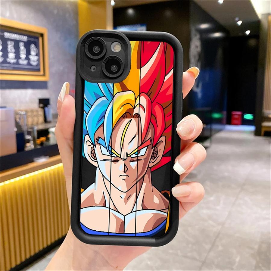 Anime Gokus Dragon Ball Soft Cover Phone Case for iPhone 14 Pro 15 Plus 11 12 Mini 13 Pro MAX 16e 14 11 16 Plus XS XR