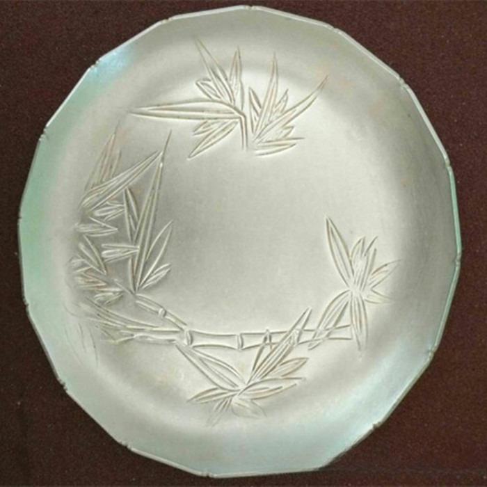 Silver plated handicrafts, silver plate fruit plate, handicrafts