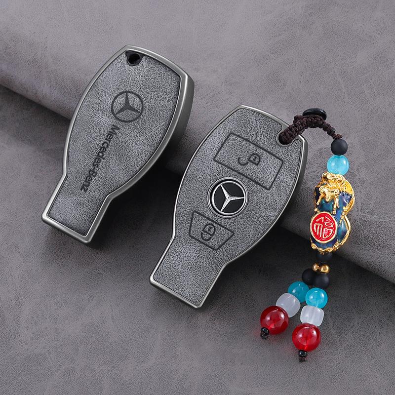 PZQ2   Fashion Car Remote Key Case Cover Shell For Mercedes Benz A C E S G Class GLC CLE CLA GLB GLS W177 W205 W213 W222 X167 AMG