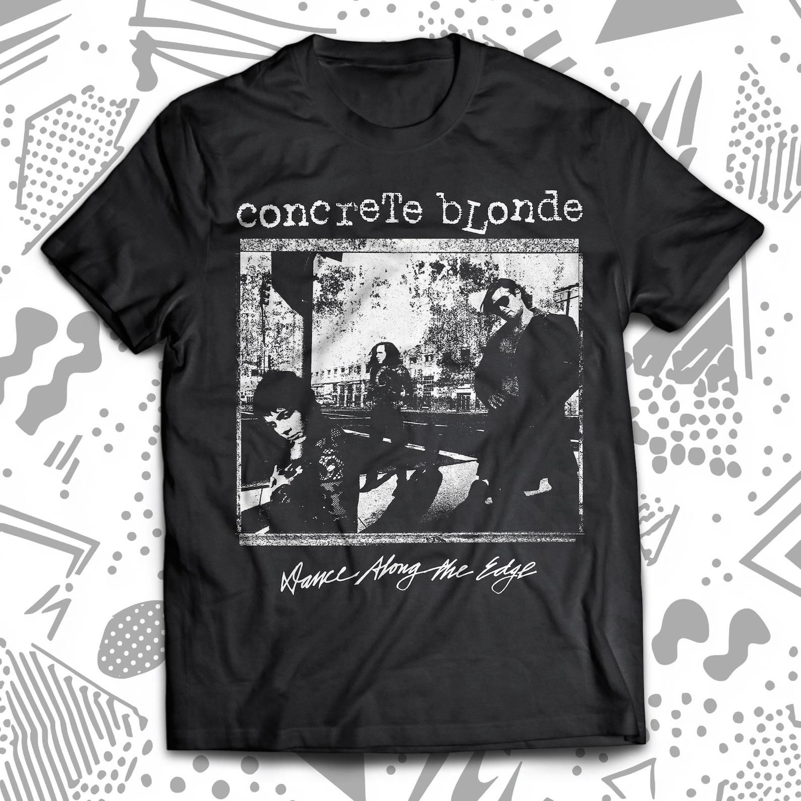 Concrete Blonde 80s Goth T shirt, Post-Punk, Bauhaus, Siouxsie, Sisters of Mercy, The Cure, Joy Division, Echo & The Bunnymen, New Order 2XL
