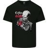 Coffee or Death Skull Unisexs Light Cotton TShirt