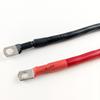 Black Red Silicone Wire With Lug Terminal Cable  For Car Battery Series and Parallel, UPS, Inverter