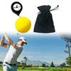 Golf Swing Trainer with Storage Pouch Sports Equipments Practice Outdoor Reusable Head Balance
